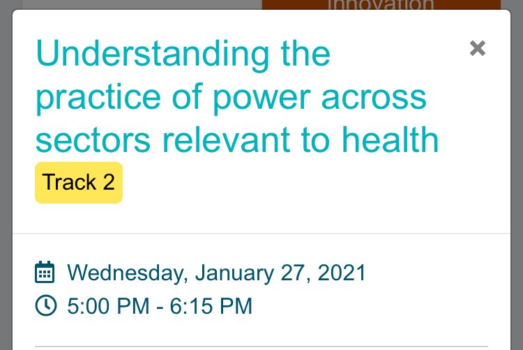 Interested in power from a cross sectoral perspective? Join an individual abstract session I’ll be chairing on Wednesday at 1pm GMT ⁦@H_S_Global⁩ #HSR2020 #ReimaginingHealthSystems