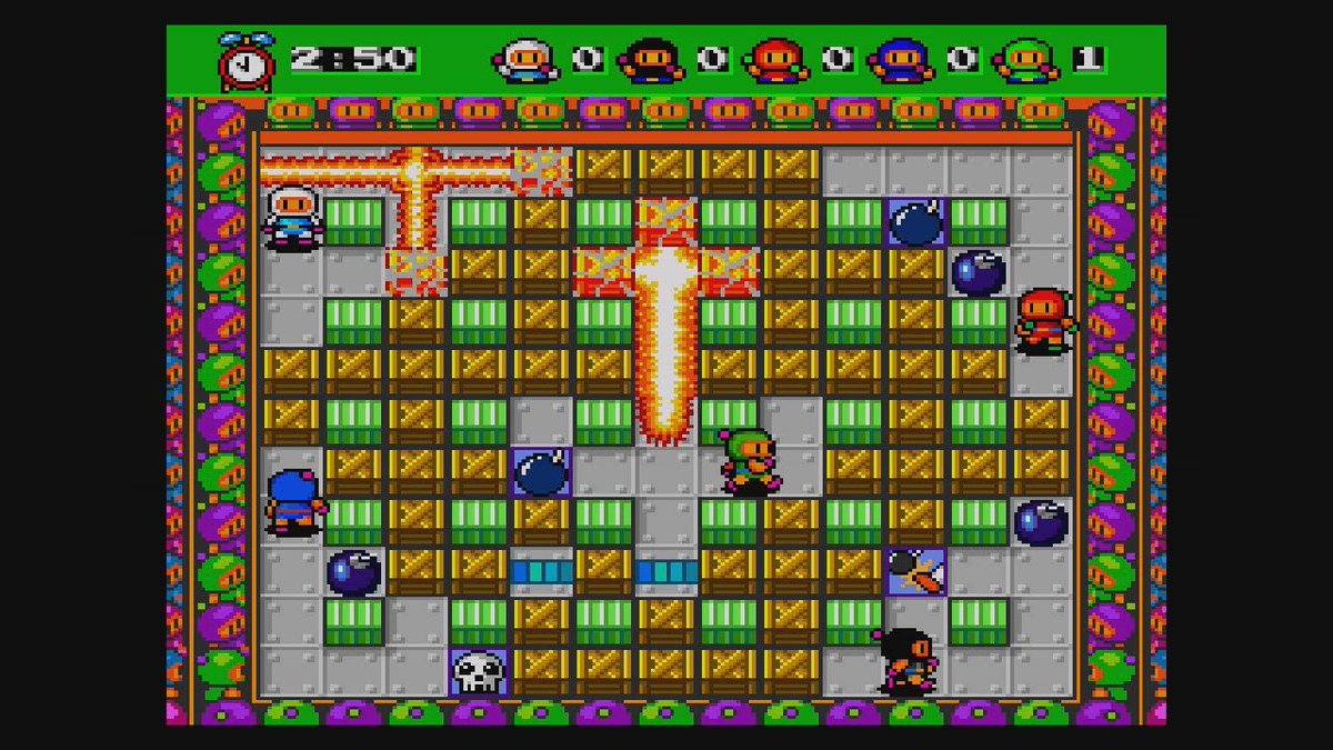 So. Favorite TG-16, American release HuCard? I am SO tempted to say Devil's Crush, the awesomely-Satanic pinball game, but in the end, it's Bomberman 93, which just oozes with peak Bomberman style and substance. Hudson cooperated with NEC to create the TG-16, and in B93, it shows