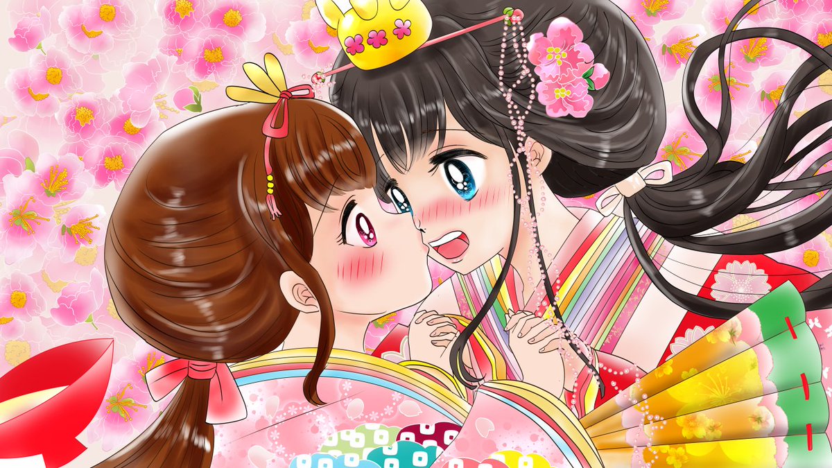 昨日描いた絵です(*'▽`*)
恋の魔法とおまじない色塗途中、イラストACさん素材ちびモブ会社員、昔話「つぐみひげの王様」背景お城2、恋まほ3月カレンダー上部分完成 