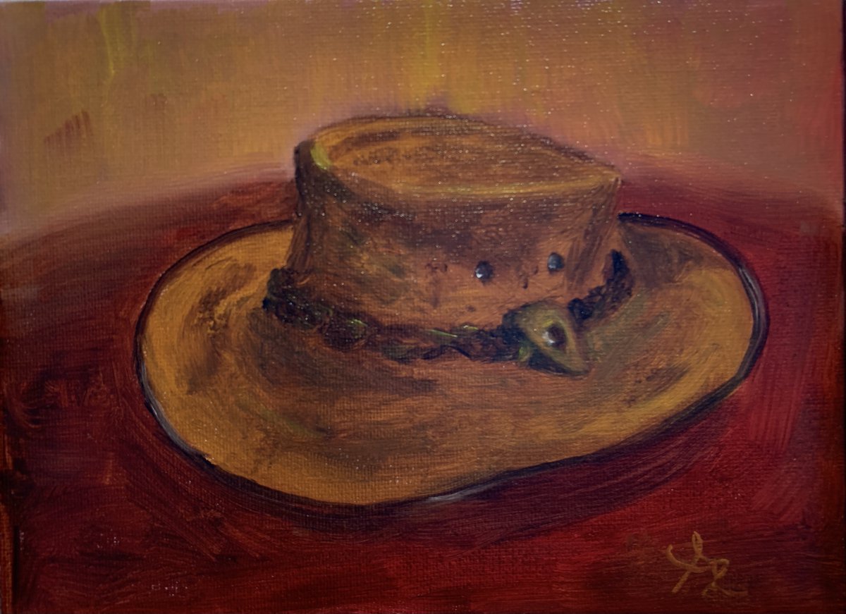 ArtfulNotion's tweet photo. Aussie Adventure Hat, original oil painting, for more info, please visit:
https://t.co/5gSHyNtKcW
#aussiehat #australianhat #adventurehat #aussieadventurehat #outdoorhat #oilpainting #originalart #stilllife https://t.co/WKJGnGrx1m