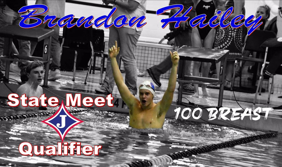 Congrats to Brandon Hailey on #Qualifying for the State Swim &amp; Dive Meet in Atlanta!!   

Brandon will compete in the 100 Breast!!  

(Photo Credit to Rachel Dunagan)