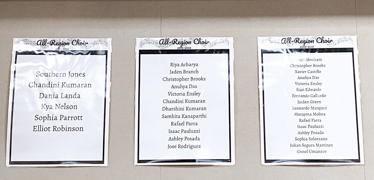 dwp_choirs's tweet image. It is so cool to see the growth in the amount of DWP Choir Kiddos who make the region choirs. We are so proud of every student that puts themselves out there. #dwpchoir #youbelonghere #justdewitt