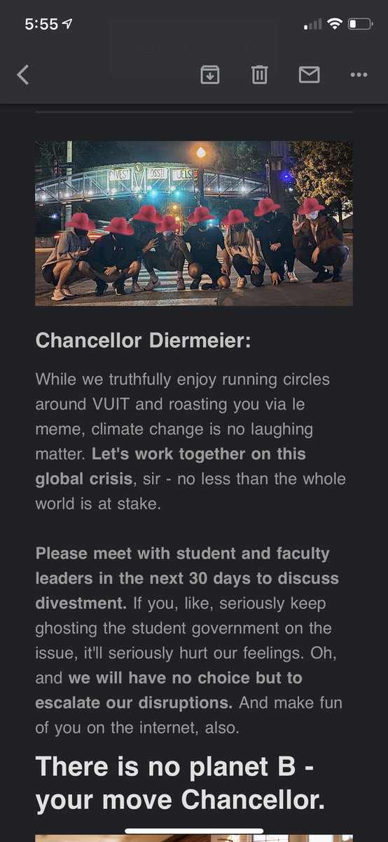 SOMEONE HACKED VANDY’s EMAIL LIST IM CRYING