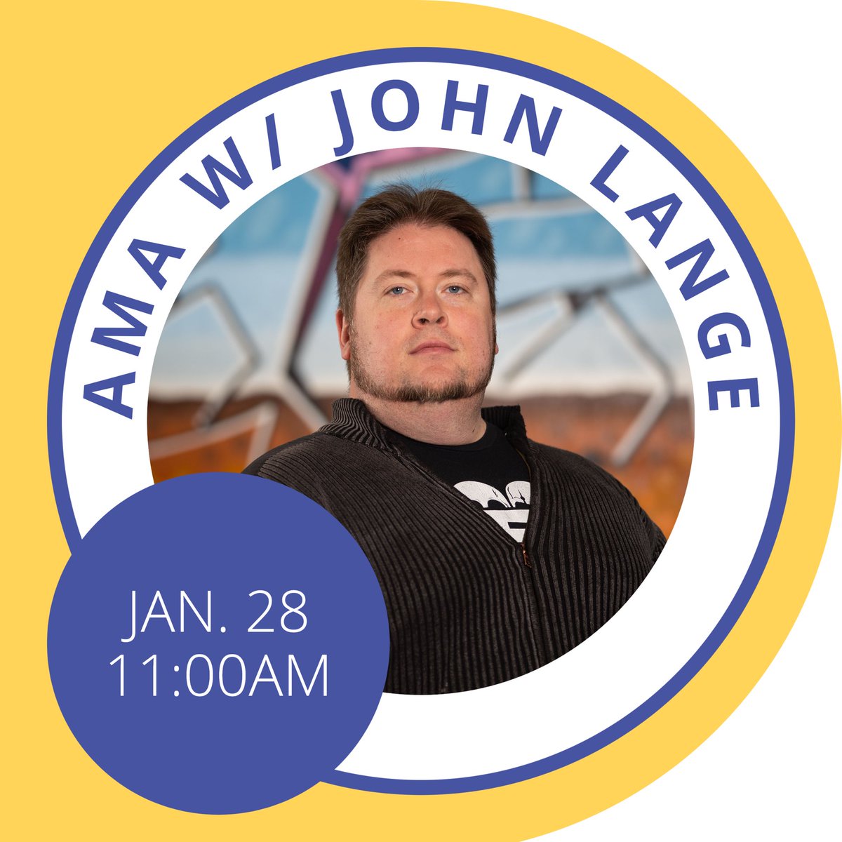 academypgh's tweet photo. Want to know more about #coding #bootcamps? 🖥️ Ask #AcademyPGH instructor John Lange during our @Reddit #AMA this Thursday @ 11am 🎉 John's here to share his insight & #industryknowledge on all things coding/tech in #Pittsburgh. Join us & ask John anything on Thursday 😎 #APGH https://t.co/k7G8JEPV8k