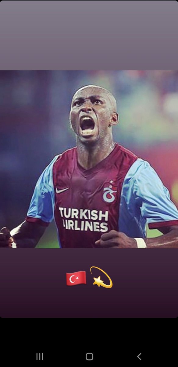Acaba <a href="/trabzonspor/">Trabzonspor</a> a mı geliyor. İnstagram da paylaşmış. <a href="/StephaneMbia/">Stephane Mbia</a>