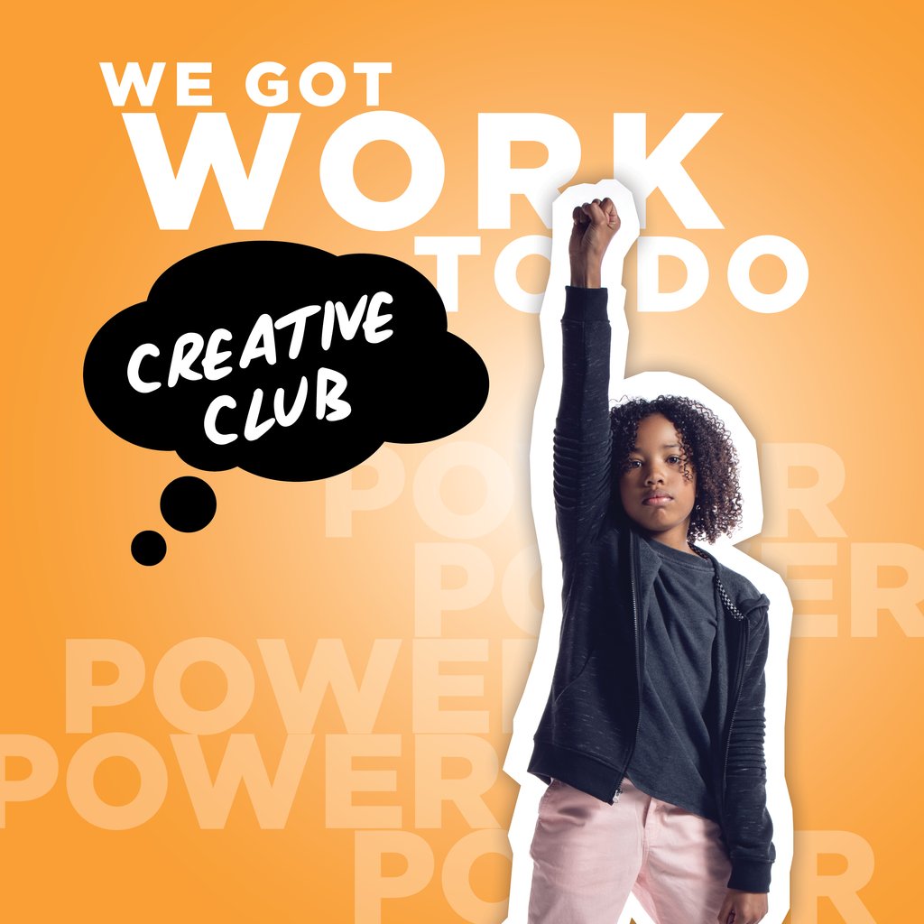 What's possible when we let our children lead us forward?
We'll let it unfold at FRIDAY's 🌟 We Got Work to Do: Creative Club 🌟 where we talk and create art around POWER.

eventbrite.com/e/we-got-work-…

#WeGotWorktoDo
#CreativeClub