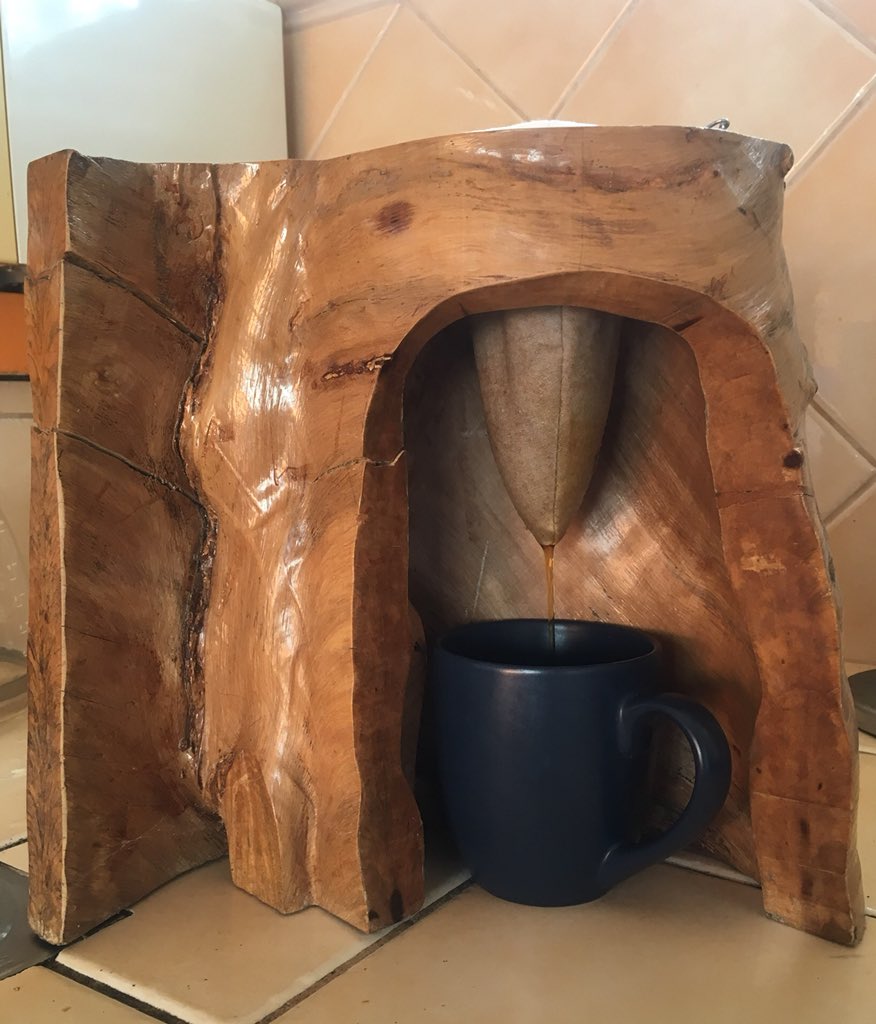 Un café, chorreado.