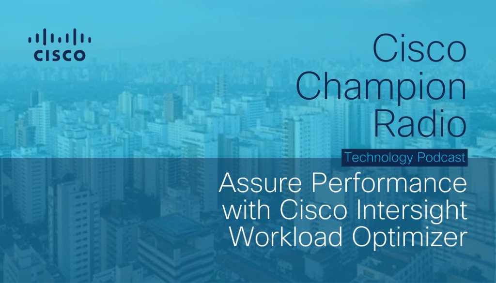 CiscoChampion's tweet photo. Do you know how Cisco Intersight Workload Optimizer assures workload performance while maximizing infrastructure utilization?

Join Cisco expert @sean_m_mckeown and #CiscoChampions, @gjdeboer, @jhoughes and Mark Sibering, as they dive into this topic. https://t.co/qgufqsQ43Q https://t.co/Kd7PozgKEQ