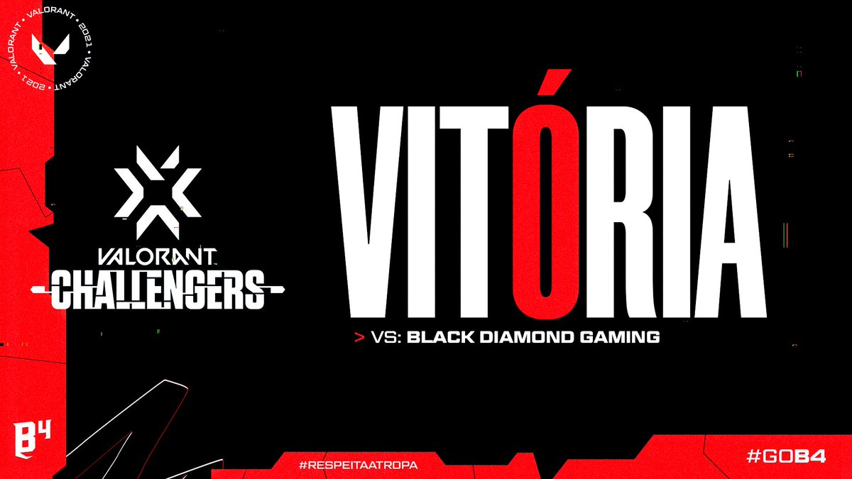 É isso TROP4! Vencemos as equipes #1tap e a #BlackDiamondGaming
Vamos com tudo que amanhã tem mais #VCB e muita BALA! 🔥

Contamos com a sua torcida! #GoB4 #RespeitaATropa