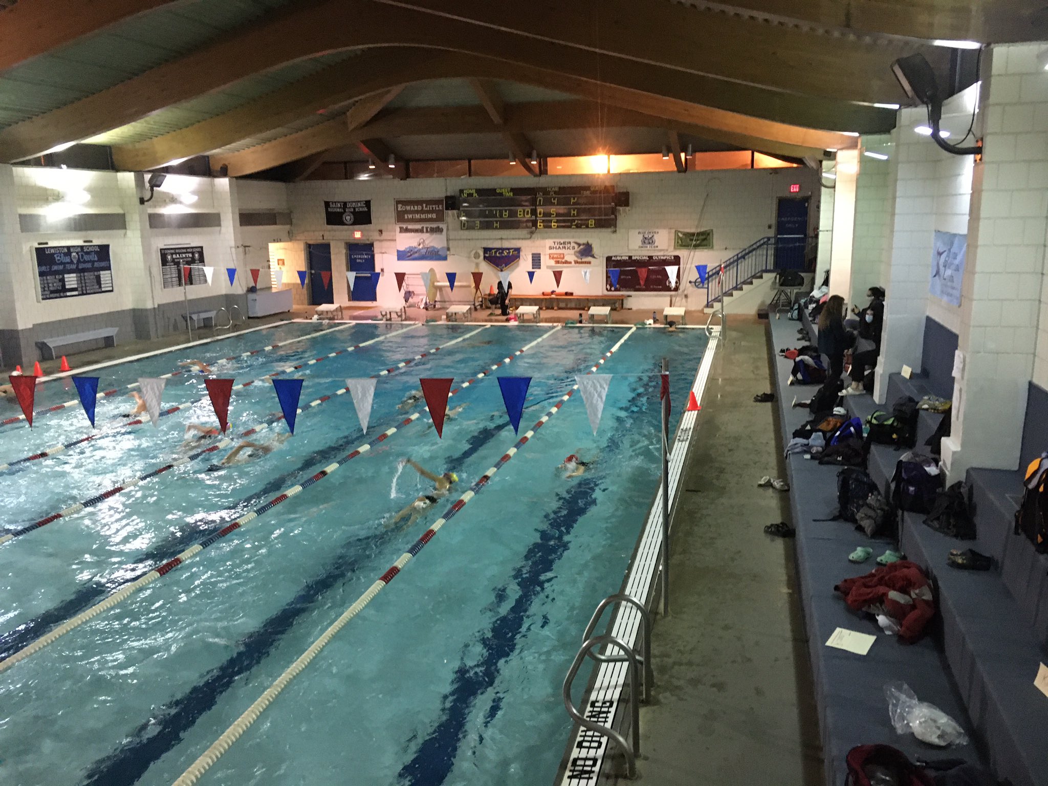 ELHS RED EDDIES on X: "It warms my heart to see our student-athletes back  doing what they love! Red Eddie swimmers hit the pool at the Lewiston Y for  their first night