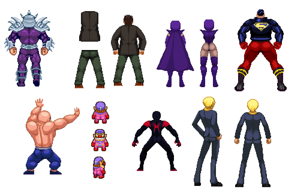 And another bonus. See, I like bums. Nice juicy bums.So whenever I'm tasked to draw the back side of a character, I make life difficult for Luis and the animators by giving characters nice plump rumps.And I may or may not have asked the new artists to carry this tradition on