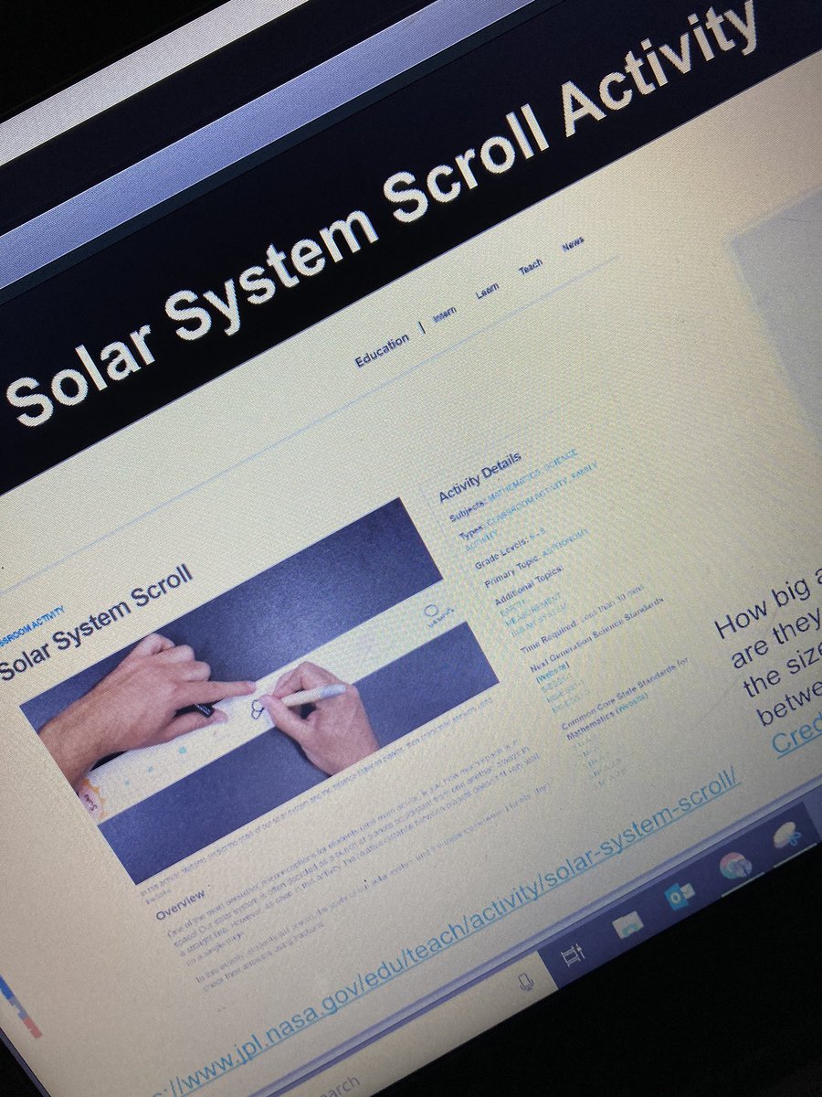 Whoooweee what a great webinar with <a href="/NASAEPDC/">NASA EPDC</a> <a href="/latinataylor408/">LaTina Taylor</a> Explore Our 🌎🌙☀️. So many STEM ideas and resources for our next unit in 4th! Thank u <a href="/RyanFoster25/">Ryan Foster</a> for this great PD <a href="/dwsawyer1/">Dawn Sawyer</a> @Em_Bunting <a href="/grh_ryan/">Gwyneth Ryan</a> <a href="/vbschools/">VBSchools</a>