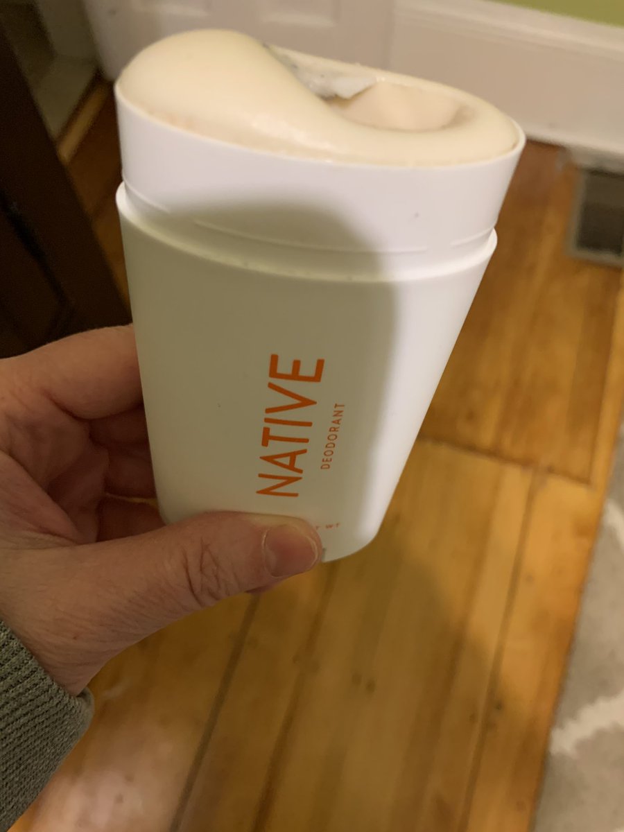 LLundrigan's tweet image. @native_cos $12 for this? Love the product but could not believe when I realized it was hollow and caved after a couple uses. #firsttimeuser