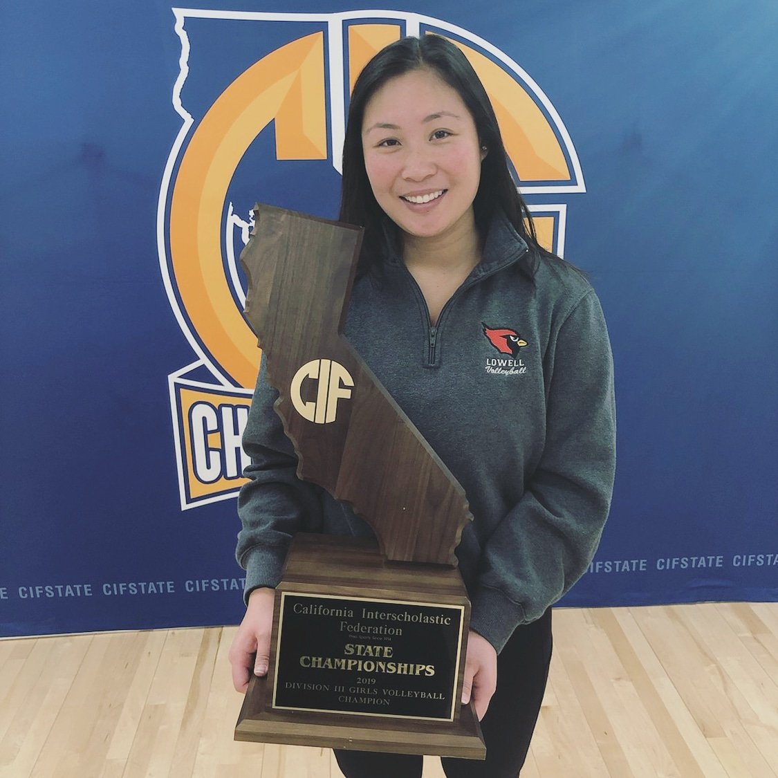 Congratulations to Kelly Sung who was selected as the 2019-20 California Girls Volleyball Coach of the Year! She was nominated by the California Interscholastic Federation as the most deserving for this honor.
