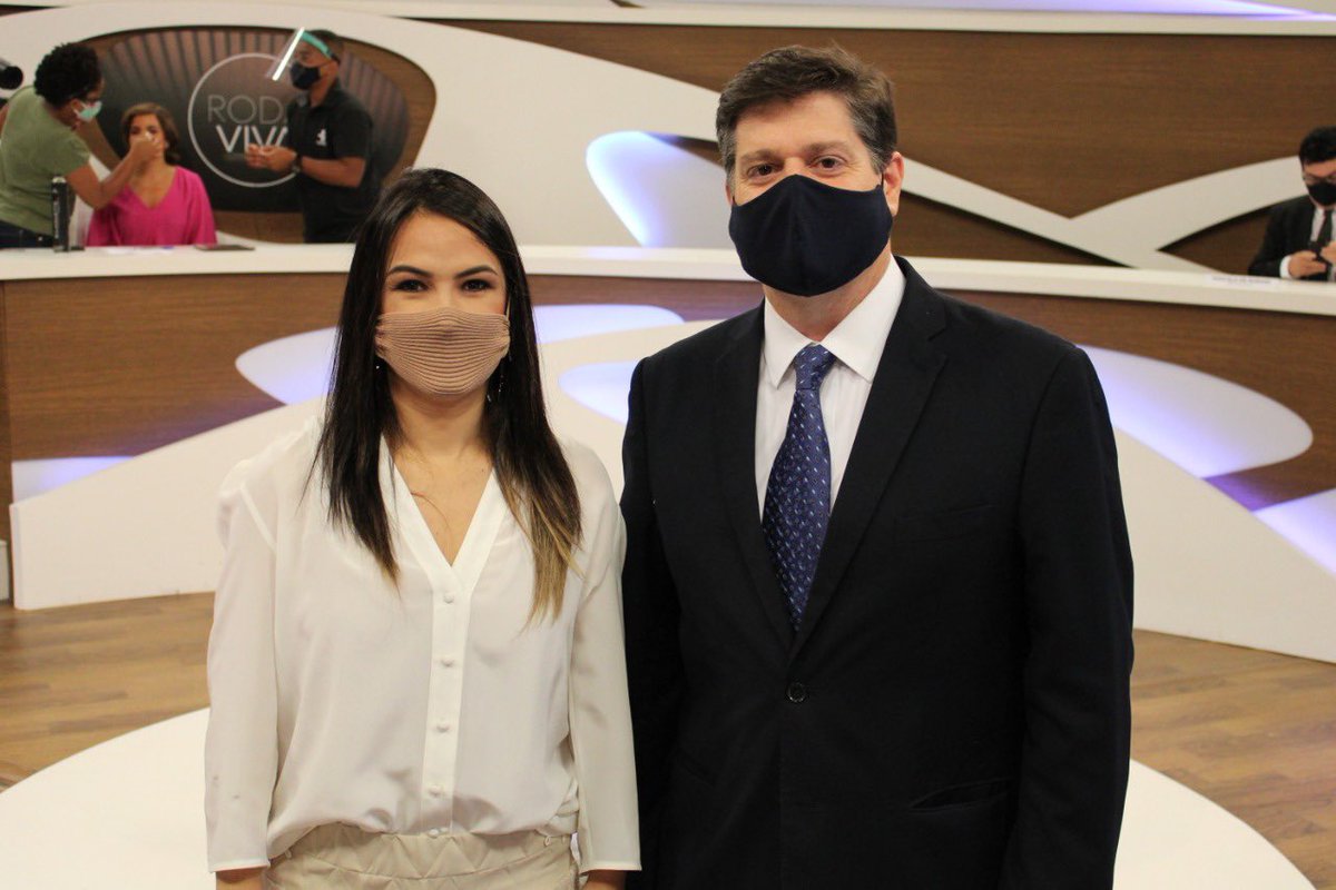 No RODA VIVA com o meu candidato à Presidência da Câmara <a href="/Baleia_Rossi/">Baleia Rossi</a>
