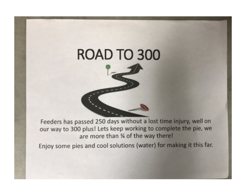 Worcester Feeder Group celebrating their safety accomplishment with Worcester’s favorite dessert. Great job Team. <a href="/safetyfirstNED/">Northeast District Safety</a>