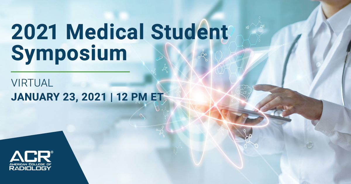 Dr_RyanMorrison's tweet photo. 510 registered with 302 attendees! I think the 1st annual @RadiologyACR #ACRMedSymposium was a huge success! So grateful to be the co-lead with @tinachatterje3 and to have such amazing speakers come to the event. It was by far the highlight of my 2nd year of med school @ACRRFS https://t.co/Msn616ZzU2