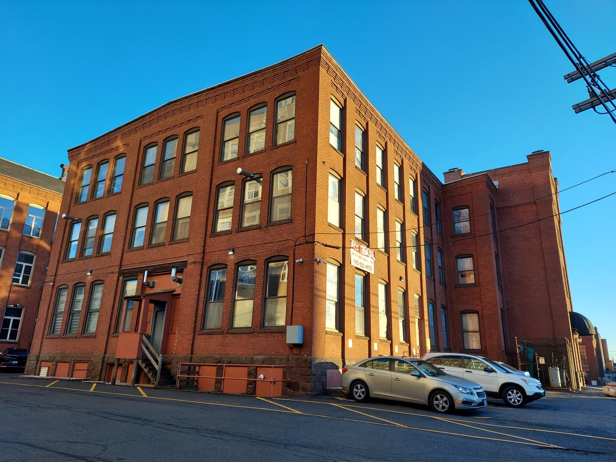 This is the 1903 plant of the Hartford Rubber Works.