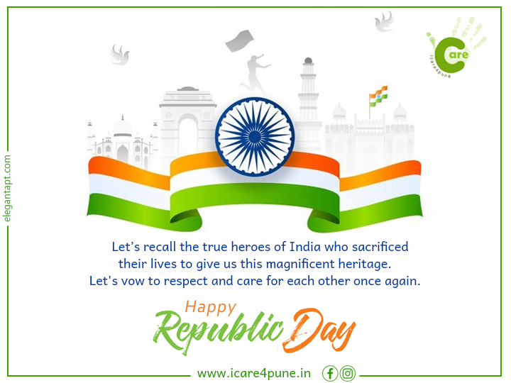icare4pune's tweet photo. Freedom in the mind, Strength in the words, Pureness in our blood, Pride in our souls, Zeal in our hearts, 
Let’s salute our India on Republic Day

Happy Republic Day 2021

Jai Hind!

#RepublicDay #RepublicDay2021 #India #Indian #HappyRepublicDay #Patriots #National #JaiHind https://t.co/BcyzjJA7Nr