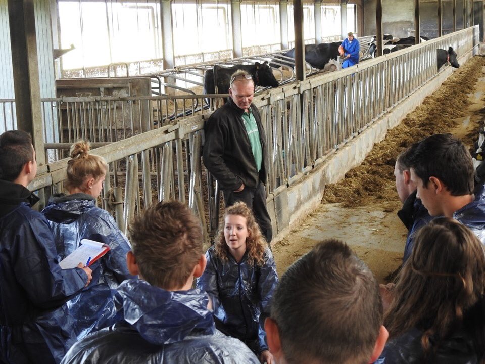 Daarnaast coördineer ik het melkonderwijs, de pluscursussen, ben ik betrokken bij twee internationale projecten en beheer ik onze Instagram pagina @veehouderijmbobarneveld