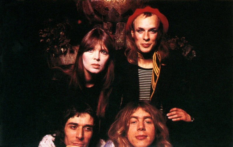 ACNE: Kevin Ayers, John Cale, Nico and Brian Eno, London, June 1, 1974 by Mick Rock #TheVelvetUnderground #RoxyMusic #glam