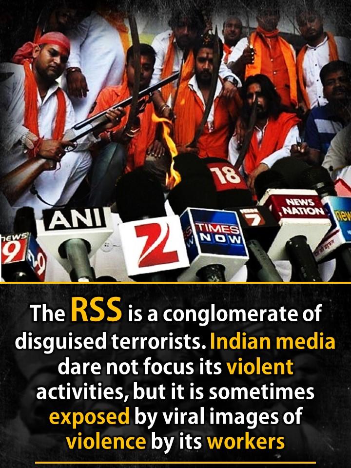 British newspaper Guardian said in a report that the Hindu extremist parties were leading India towards disintegration.
@TeamISPofficial
#RSSRepublicDay
#IndianRepublicBlackDay