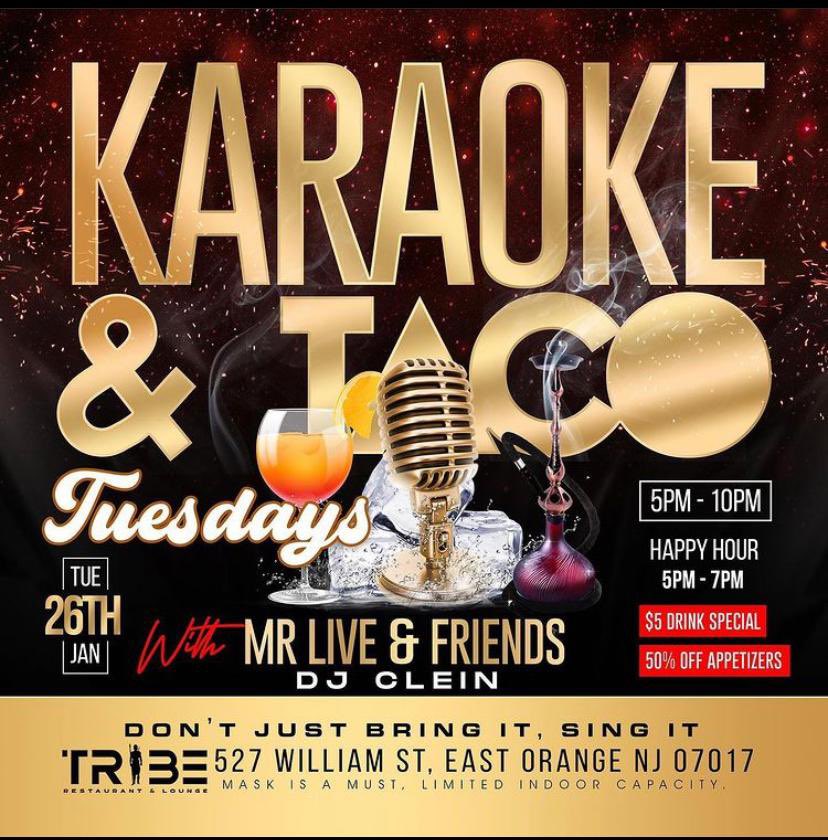 djclein's tweet photo. Karaoke Tuesdays at Tribe 5pm https://t.co/T6YKkNY58l