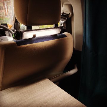 車中泊用ライトや車用ルームランプにおすすめの取付簡単な充電式防水ledランプです Horusis
