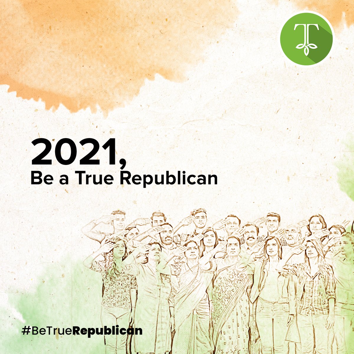 Thinktree5's tweet photo. Patriotism is not about boundary lines or one day celebrations, it's about humanity and equality. One step at a time to be a True REPUBLICAN.
#republicday #JaiHind #repiblicday2021 #socialmedia #instacreatives #socialmediamarketingagency
#truerepublican #india https://t.co/NHpbTtMXZ5