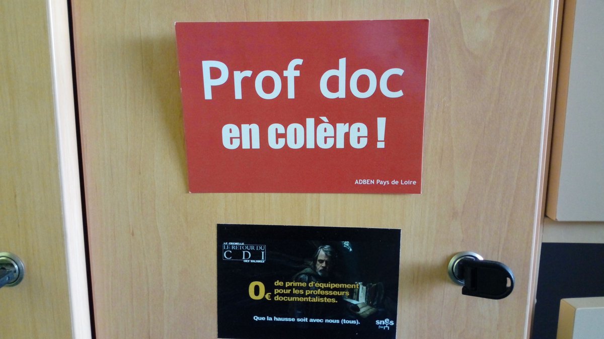 LaTribuDoc's tweet photo. Et c'est parti pour une deuxième journée d'action de #profdocencolere #jesuisprofdoc #profdoc #pasdevant #Greve26janvier. Merci @ApdenNantes et @SNESFSU pour les visuels https://t.co/F2QSSsb6NH