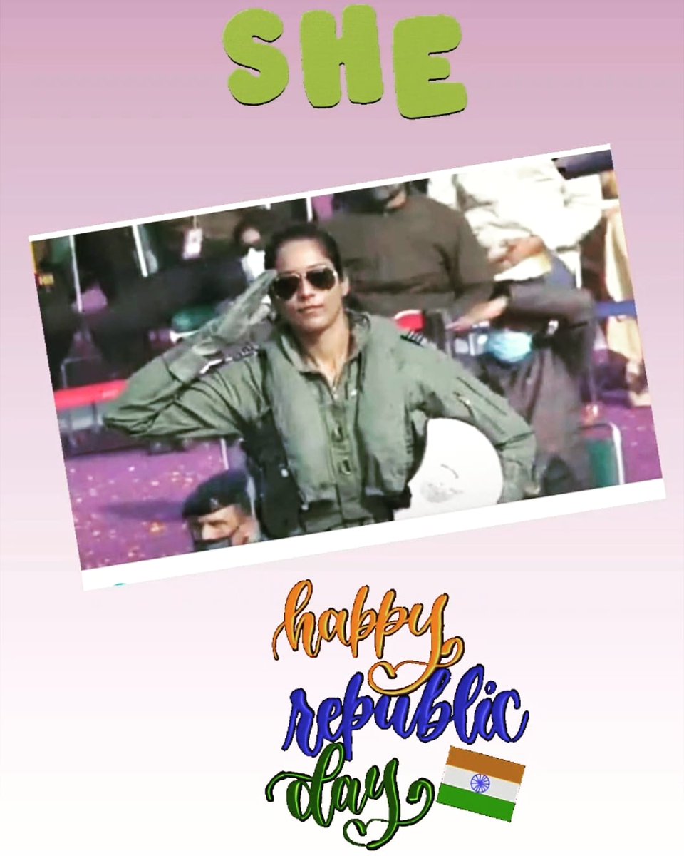 #BhawanaKanth #ProudIndian #indianarmedforces #IND 🇮🇳 #proudmoment #HappyRepublicDay #momentoftheday