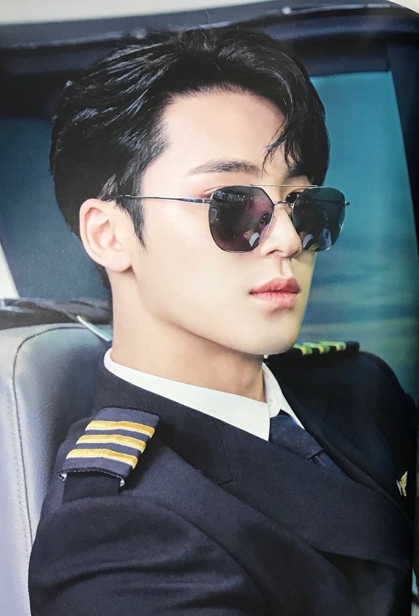 wonubliss's tweet photo. pilot mingyu 😭 https://t.co/tVyyz33S5L
