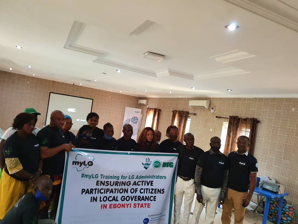 EiENigeria's tweet photo. Yesterday, we engaged Local Government officials from the 13 LGA's in Ebonyi State as part of our #myLG project.
When citizens elect officials, they are delegating responsibility to them as their agents. Thus, they have a duty to be downwardly accountable to citizens.
#myLG https://t.co/l88LMIKv2K