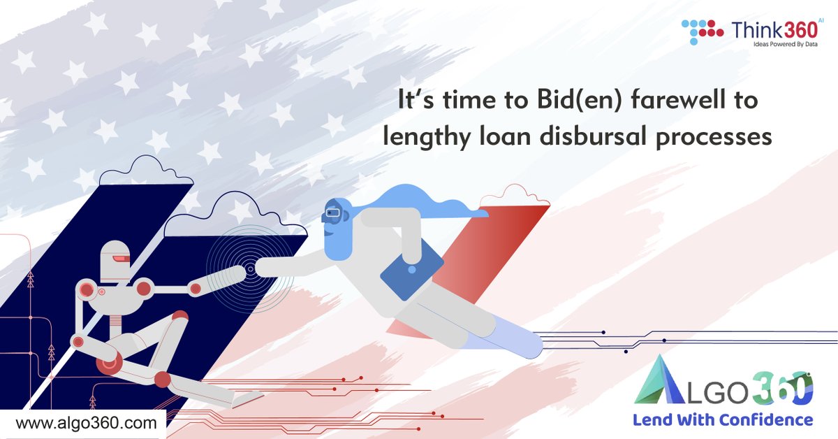 algo360_in's tweet photo. With alternate data and #MachineLearning at the forefront, allow #Algo360 to power #lending decisions for your business in just 2 minutes.
#lendwithconfidence #alternativedata #loans #loandisbursal #Credit #creditrisk #riskmanagement #digitallending #Biden #BidenInauguration https://t.co/f6mM38Ngm1