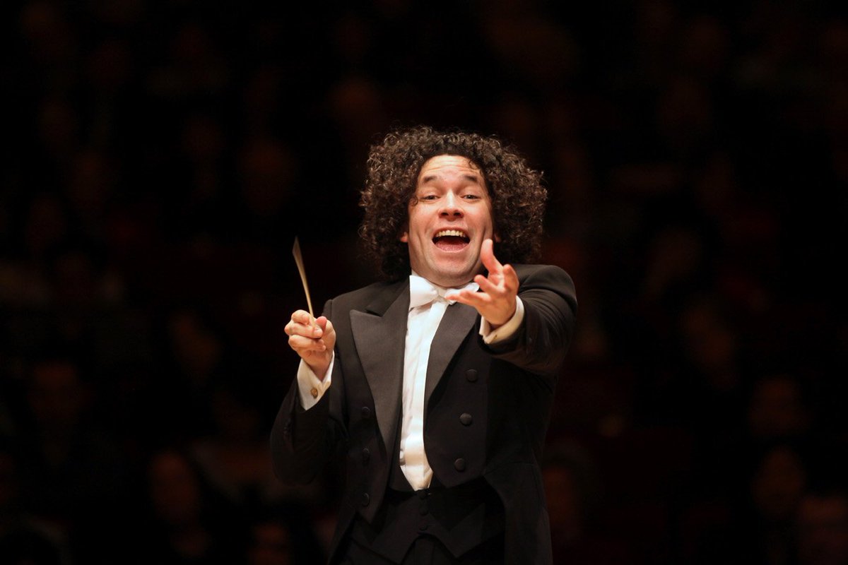 today_classical's tweet photo. #Today in 1981 Birth of #conductor Gustavo #Dudamel in Barquisimeto, Venezuela. #MusicHistory #classicalmusic https://t.co/2bsdgu5GM5