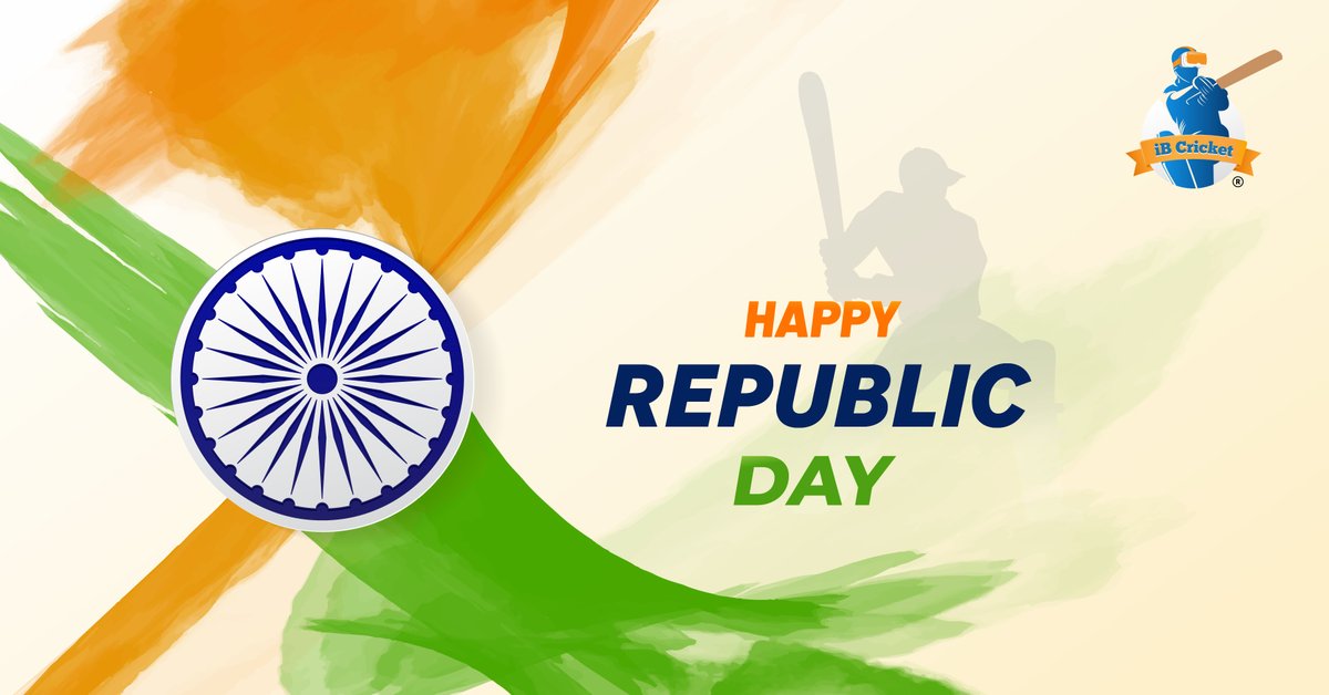 We wish you a #HappyRepublicDay. Let's celebrate the vibrant spirit of India today.

#HappyRepublicDay2021 #VRCricket #iBCricket