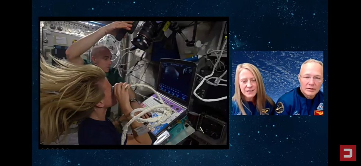 I liked how the family story is combined with the professional one. That's life, that's your work-life balance. You worry about the little boy, but you also get to do amazing science and detail the success you have (Each showed great images from their spaceflights)  #WomenInSTEM