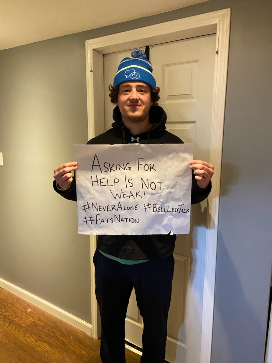 Don't forget <a href="/Bell_LetsTalk/">Bell Let's Talk</a>  Thurs. Jan 28 <a href="/PJHL_Pollock/">PJHL Pollock DIV</a> <a href="/MFPatriotsPJHL/">Mount Forest Patriots</a> @BlairJenks16  #BellLetsTalk #morethanhockey