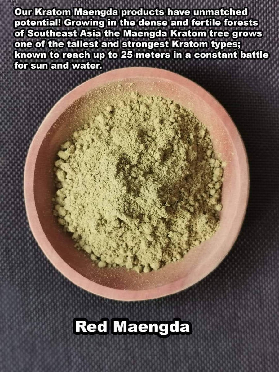 Mayabestkratom's tweet photo. @KratomBotava Best maengda kratom powder from borneo https://t.co/Hi4BOStkzc