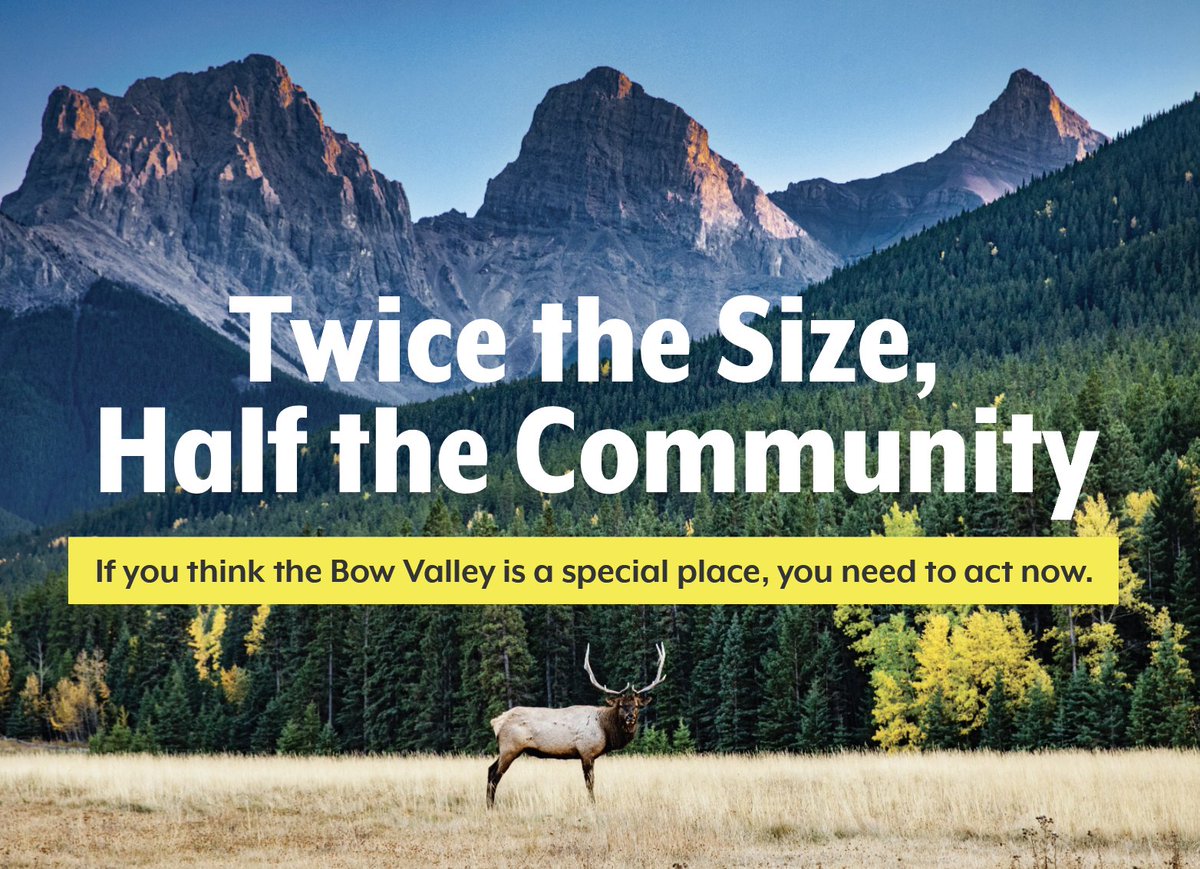 bowvalleyengage.com/take-action/wr… 
Canmore friends- A development proposal sits in front of our Town Council that will double our population and severely impact wildlife movement through the Bow Valley. Send your letter opposing this development today!