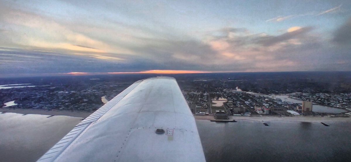 Great sunset flight last night 🇺🇸🛩 #asburypark #aviation #pilots #JerseyShore #beach #avicorp #piper #asburyparknj <a href="/inAsburyParkNJ/">City of Asbury Park</a> <a href="/APBoardwalk/">The Asbury Park Boardwalk</a> <a href="/inAsburyParkNJ/">City of Asbury Park</a>