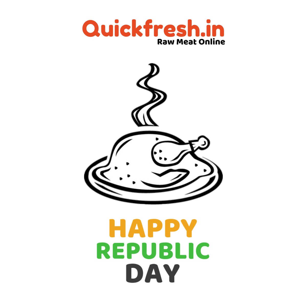 quickfresh_in's tweet photo. Happy 72nd Republic Day🇮🇳
#26January https://t.co/f6vONHY7ui