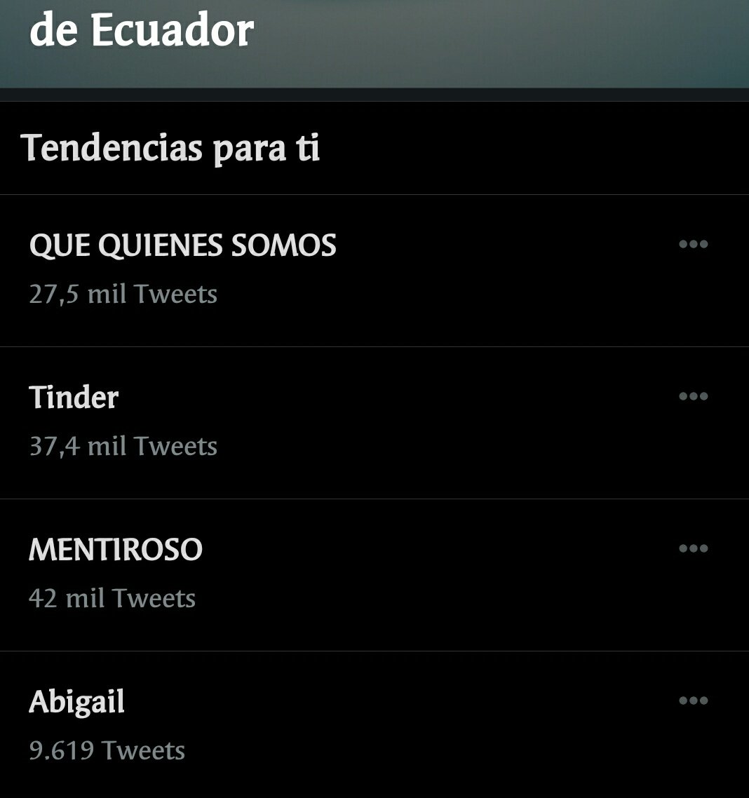 CBVM_mylife's tweet photo. Wooo  #QueQuienesSomos  llegó  a la 1 era tendencia en Ecuador  🇪🇨🇪🇨yaaa woo 🔥🔥🔥 @CNCOmusic https://t.co/YBW7NEo9rI