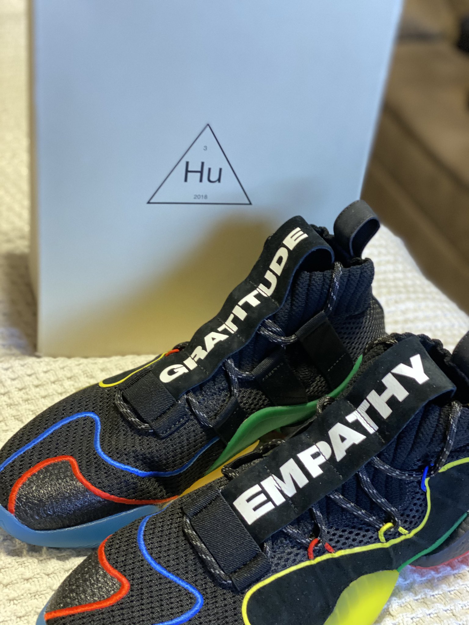 preocupación Experto Desgastar Scott Moore ED. S on Twitter: "Im not sneaker head, but I do own several  pair of Adidas shoes. This pair is part of Pharrell Willams Human Race  series and I love