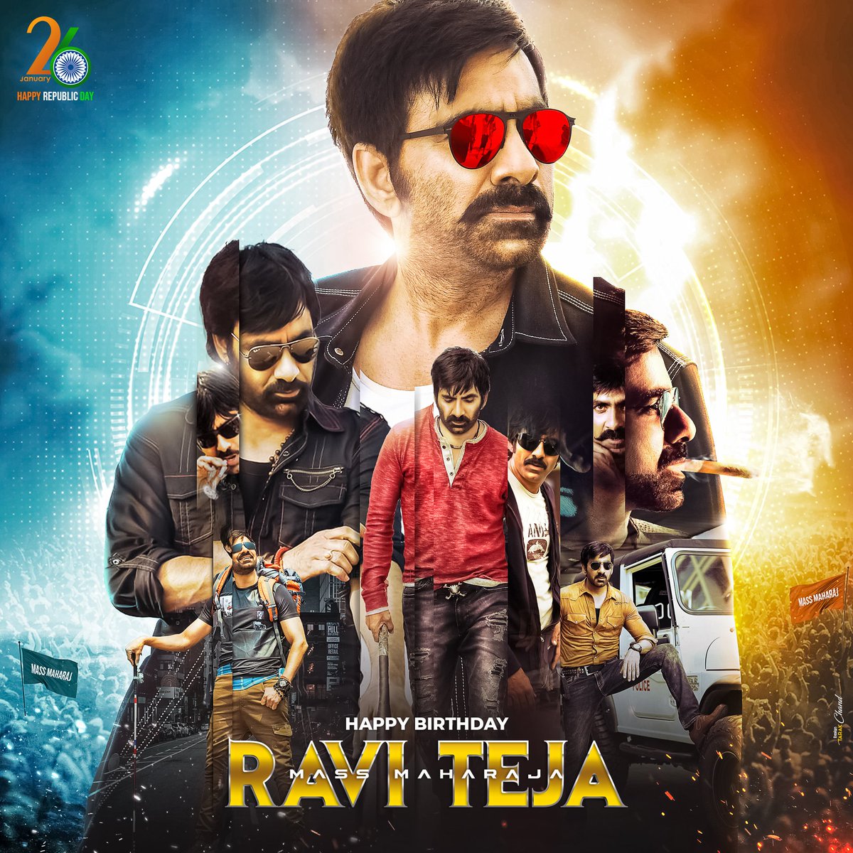 Itz_Pravz's tweet photo. Many more hpy returns of the day Mass Maharaj @RaviTeja_offl🎉🎂💐 #HappyBirthdayRaviTeja https://t.co/A35isuFbyK