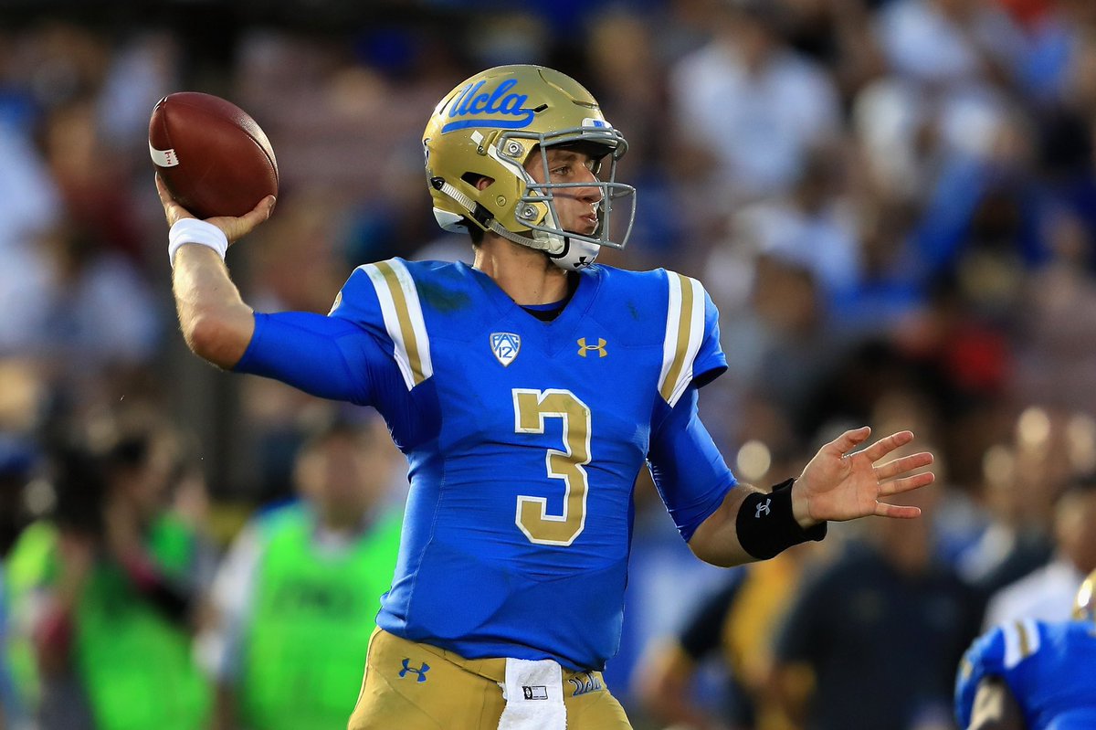 UCLA, two shades of blue.