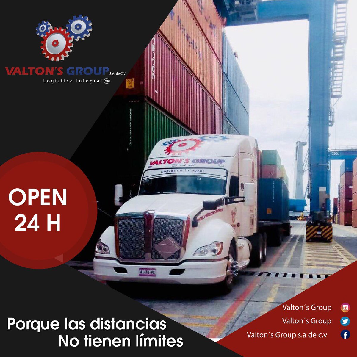 ValtonsG's tweet photo. 🔻En VALTON’S GROUP S.A. de C.V. contamos con un servicio de monitoreo y control las 24 horas del día, con el fin de mantener vigiladas nuestras unidades, así como las mercancías 🔺

Servicio en puertos🚢
⠀ ⠀
📍Altamira
📍Lázaro Cárdenas
📍Manzanillo
📍Progreso
📍Veracruz ⠀ ⠀ https://t.co/buRBBxmtZY