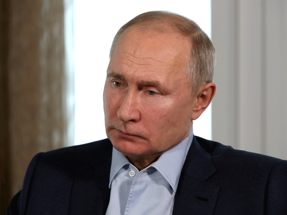 Vladimir Putin denies he owns a Black Sea palace in rare response to Kremlin critic Navalny