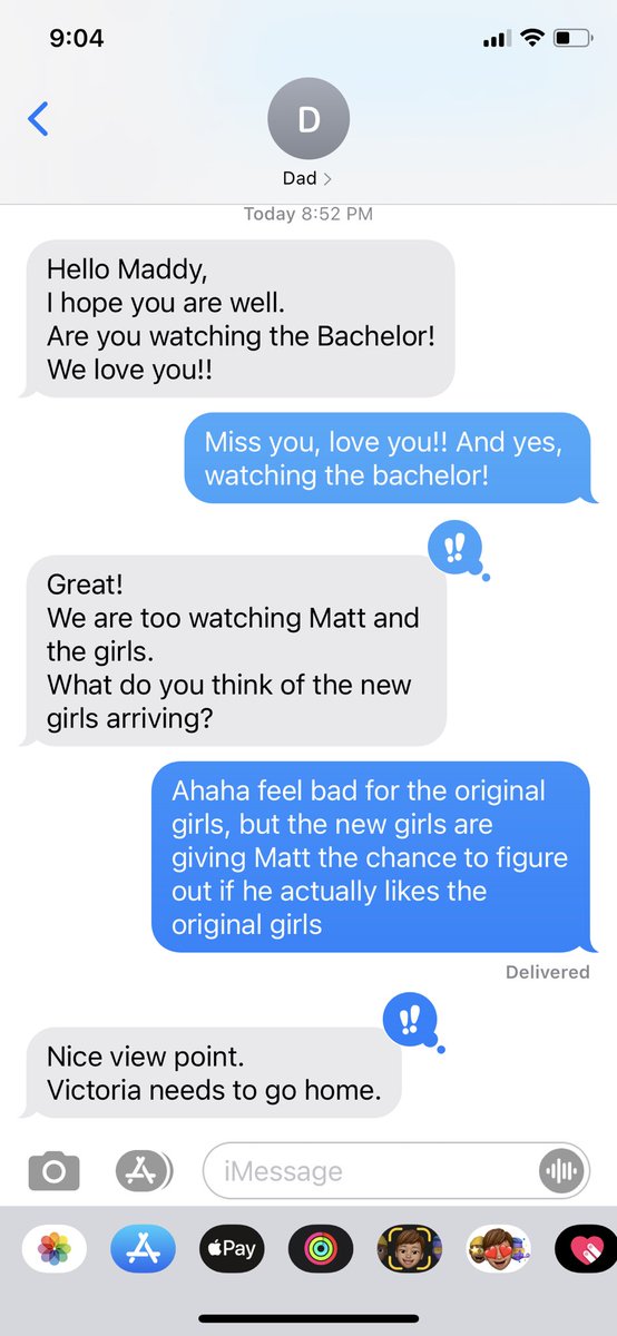 Hopping back on social media because the world needs to experience my dad’s new found love for the bachelor franchise
