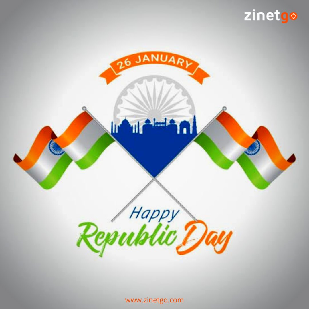 ZinetGo's tweet photo. Let’s honor those who have made us proud and celebrate the spirit of a free nation. Happy Republic Day!

#HappyRepublicDay #RepublicDay #RepublicDay2021 #jaihind https://t.co/dbsQ8NjIpD